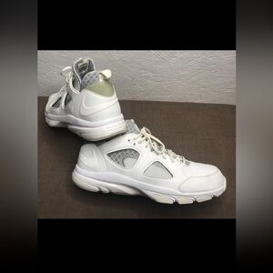 2010-2011 Nike Zoom Huarache TR Low Men's Sneakers White Gray Size 15 Shoes Rare